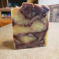 Autumn Sunrise Handcrafted Natural Soap, Cinnamon, Orange, Clove Essential Oils, Olive Oil, Coconut Oil, Tallow, Citric Acid, Cane Sugar, Sea Salt, Lye.